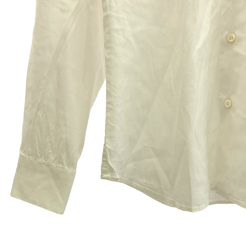 PRADA / プラダ ワイドカラー ストレッチ シャツ