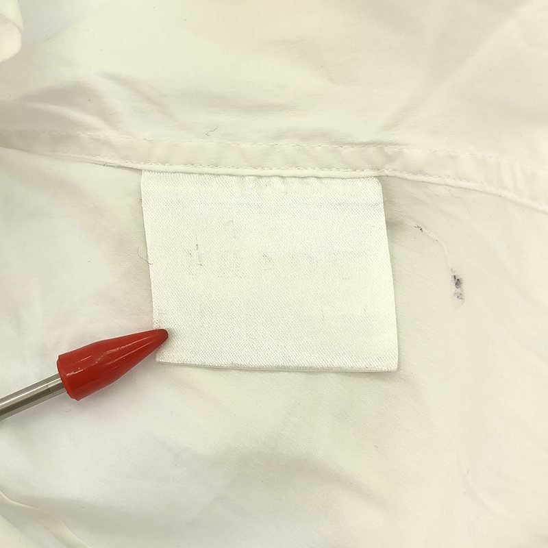 PRADA / プラダ ワイドカラー ストレッチ シャツ