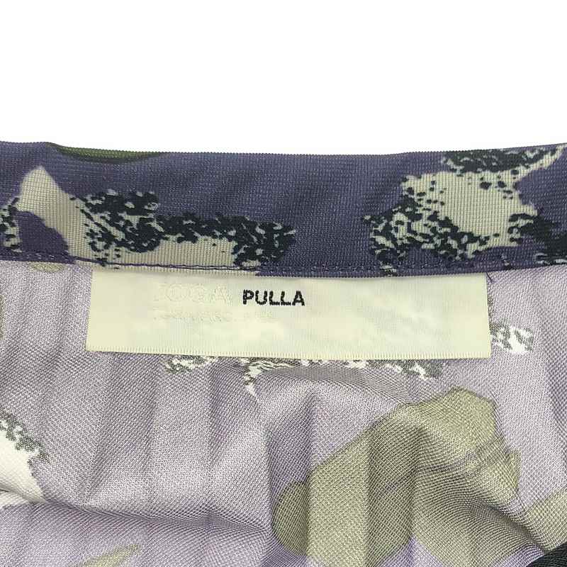 TOGA PULLA / トーガプルラ Print mix skirt プリント プリーツ スカート