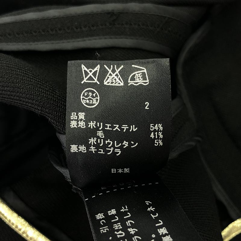 BEIGE， / ベイジ ウール タキシードジャケット