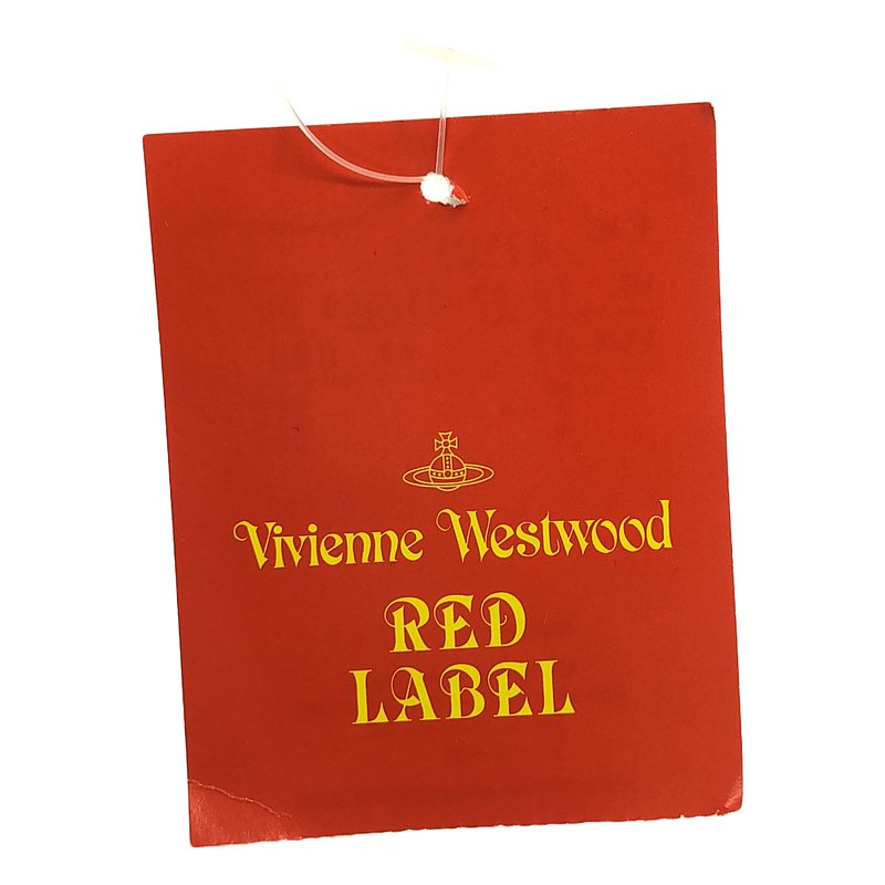 VIVIENNE WESTWOOD RED LABEL / ヴィヴィアンウエストウッドレッドレーベル オーブ トランプ プリント アシンメトリー カットソー