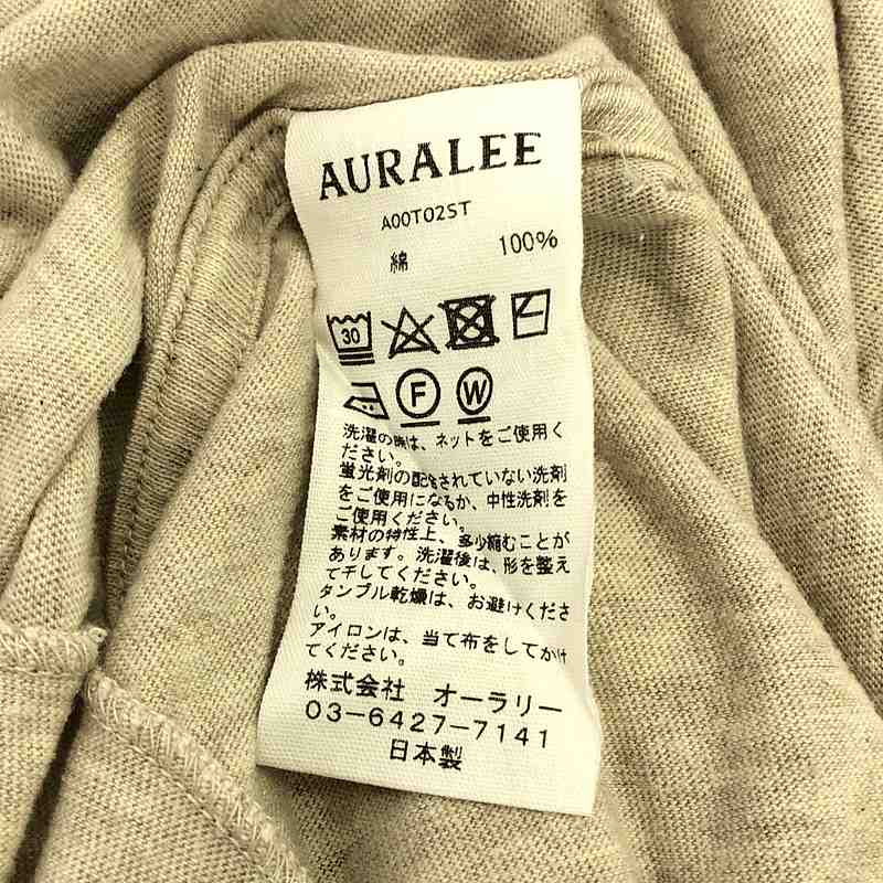 AURALEE / オーラリー SEAMLESS L/S TEE シームレス Tシャツ