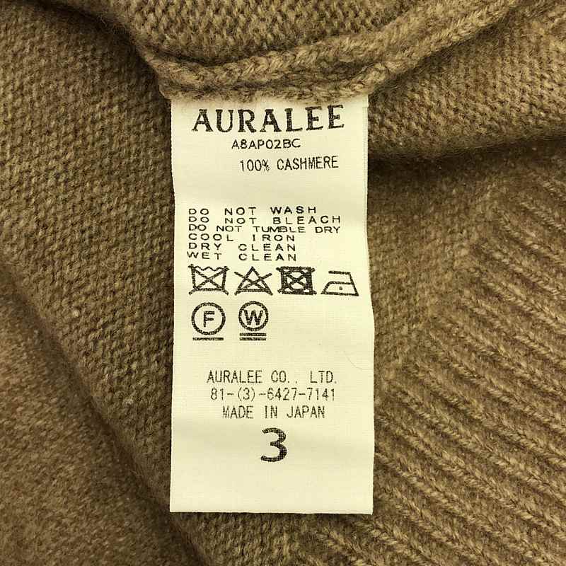 AURALEE / オーラリー BABY CASHMERE KNIT TURTLE NECK ベイビー カシミヤ ニット タートルネック