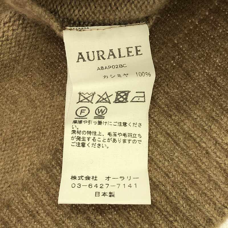 AURALEE / オーラリー BABY CASHMERE KNIT TURTLE NECK ベイビー カシミヤ ニット タートルネック