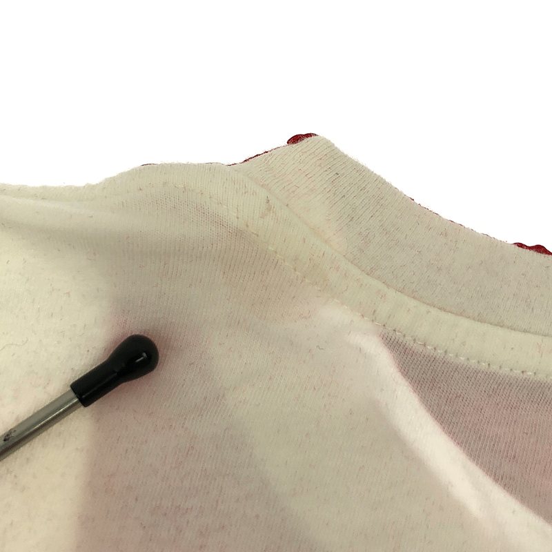 MM6 Maison Margiela / エムエムシックスメゾンマルジェラ フロッキープリント ビックシルエット Tシャツ