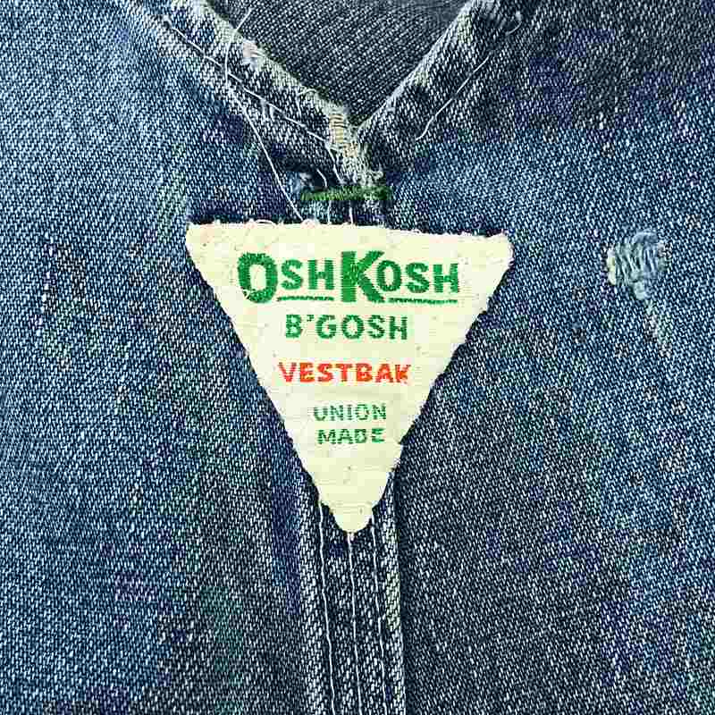 VINTAGE / ヴィンテージ古着 60s〜70s ヴィンテージ OSHKOSH オシュコシュ デニム オーバーオール