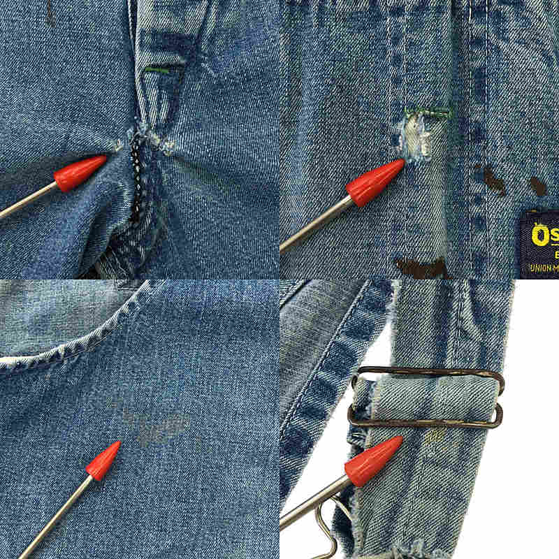 VINTAGE / ヴィンテージ古着 60s〜70s ヴィンテージ OSHKOSH オシュコシュ デニム オーバーオール