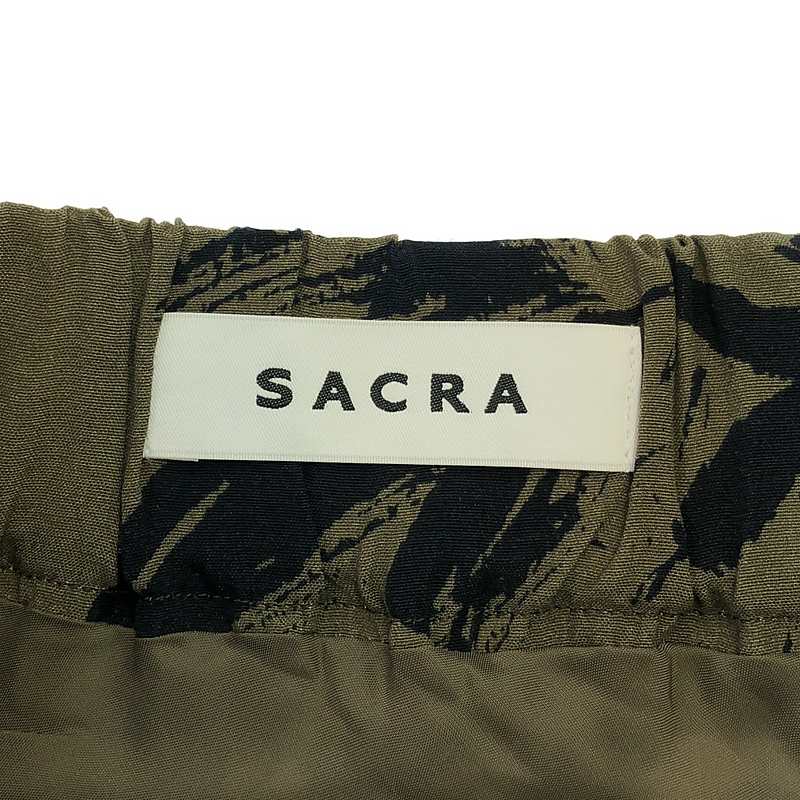 SACRA / サクラ SHADE FLOWER SKIRT シェード フラワー スカート
