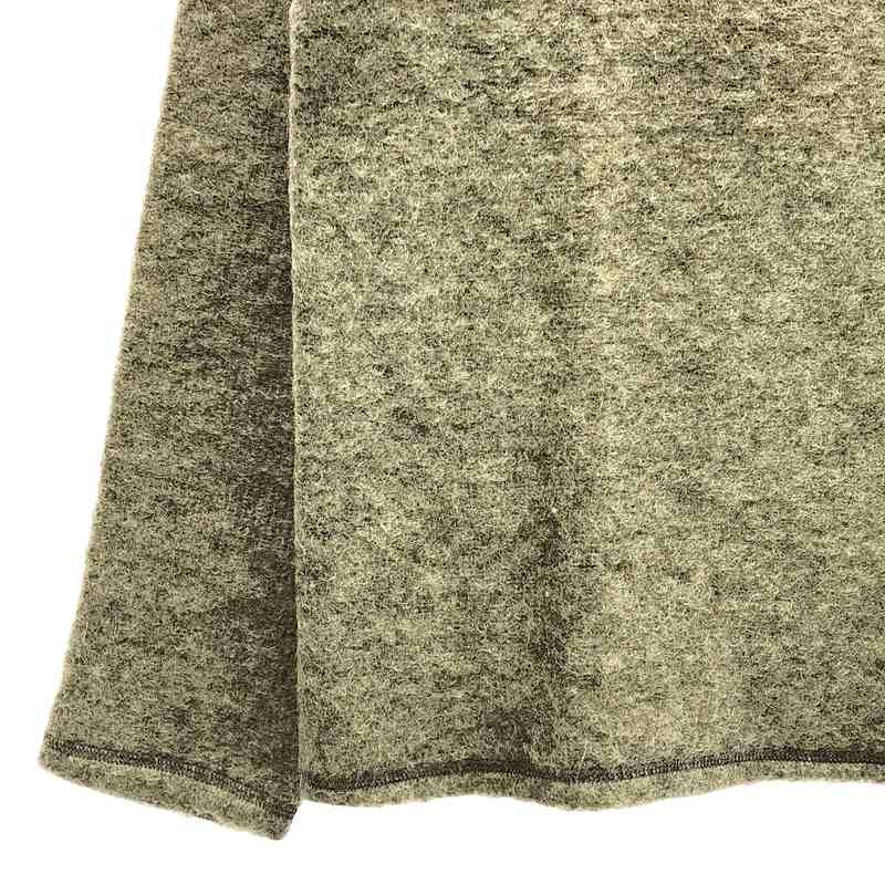 my beautiful landlet / マイビューティフルランドレット モヘヤ混 クルーネック ニット プルオーバー ユニセックス