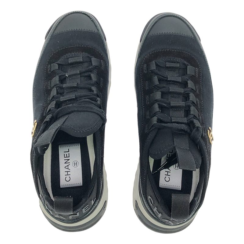 CHANEL / シャネル TOP TRAINER / G35617ココマーク ロゴ スニーカー