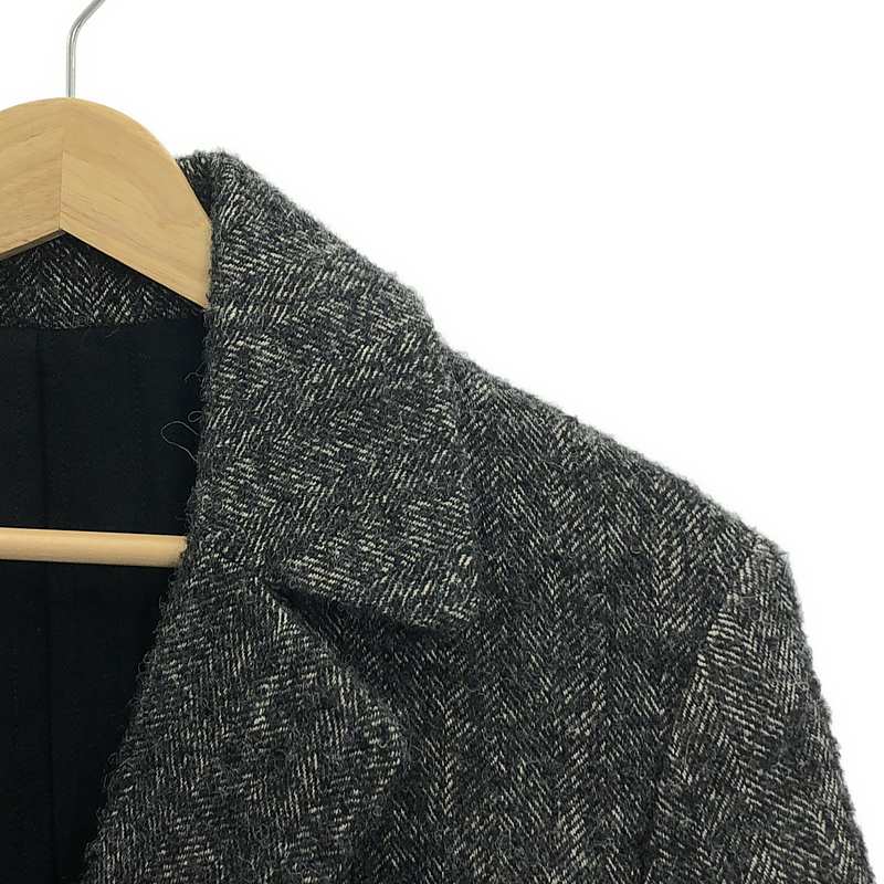 その他 ウールサキソニーノーカラージャケット