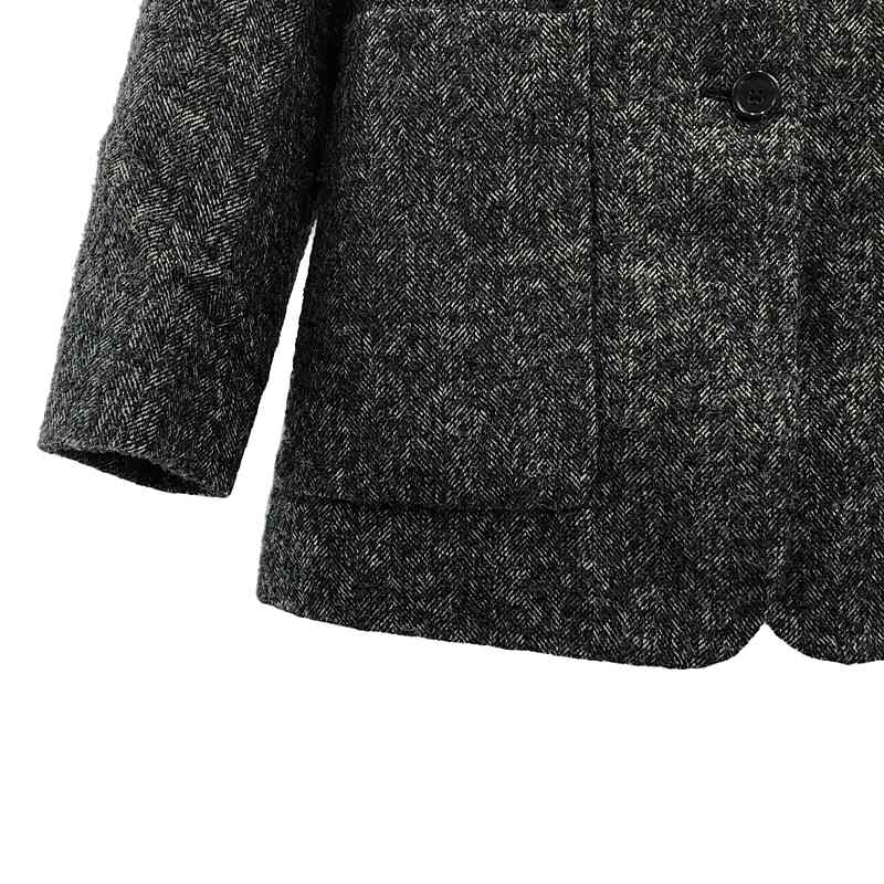 その他 ウールサキソニーノーカラージャケット