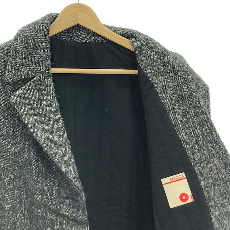 その他 ウールサキソニーノーカラージャケット