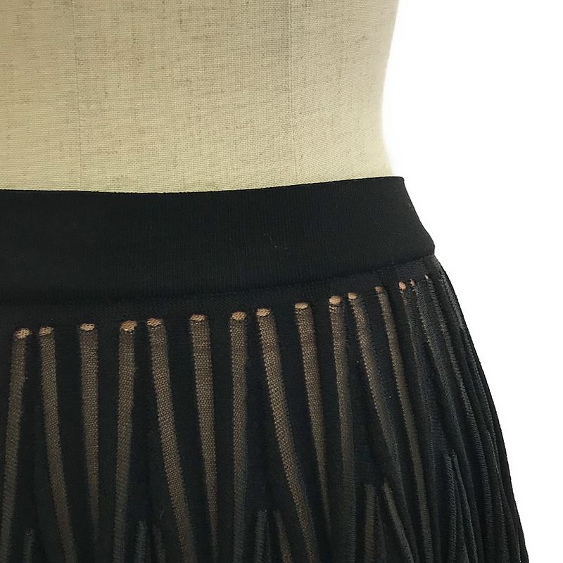 ALAIA / アライア ボリューム フレアスカート