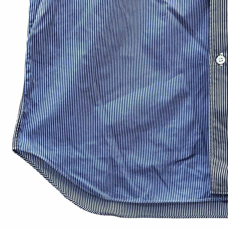 COMME des GARCONS HOMME / コムデギャルソンオム クレイジーパターン ストライプ コットン シャツ