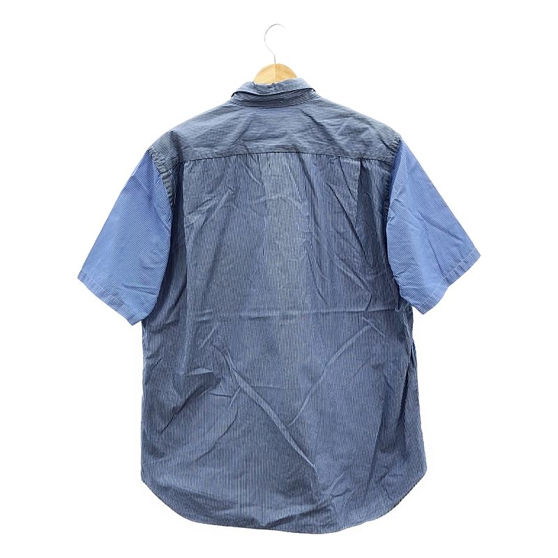 COMME des GARCONS HOMME / コムデギャルソンオム クレイジーパターン ストライプ コットン シャツ