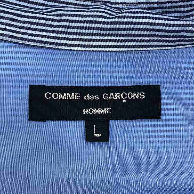 COMME des GARCONS HOMME / コムデギャルソンオム クレイジーパターン ストライプ コットン シャツ