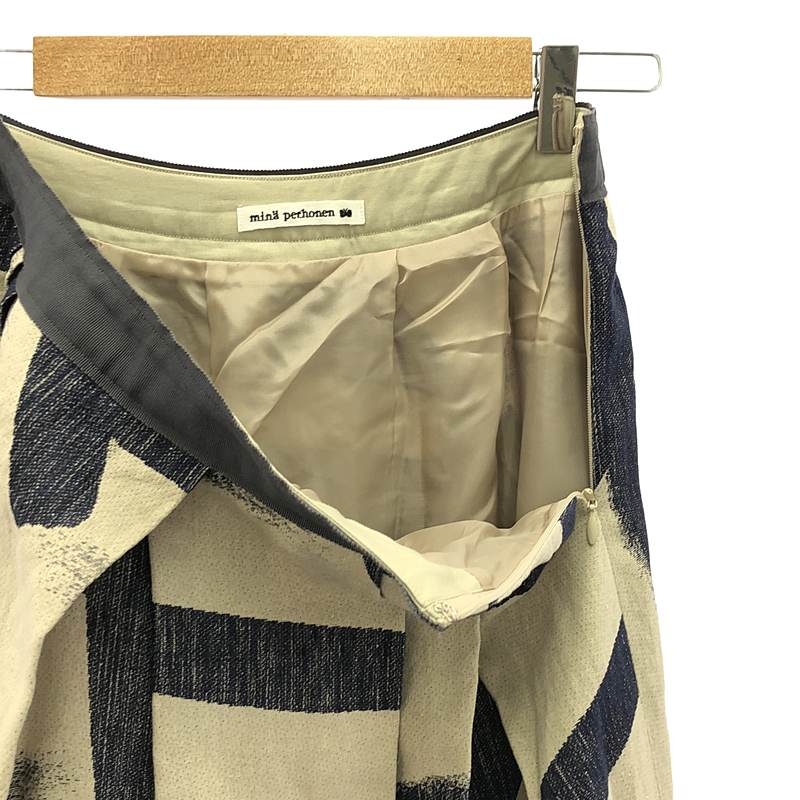 mina perhonen / ミナペルホネン motion タックフレアスカート