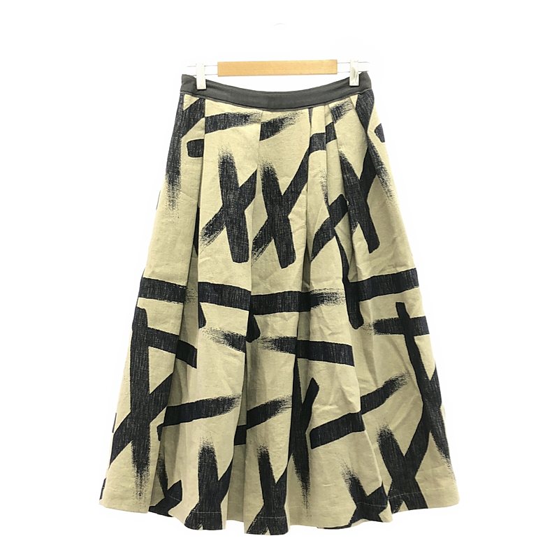 mina perhonen / ミナペルホネン motion タックフレアスカート