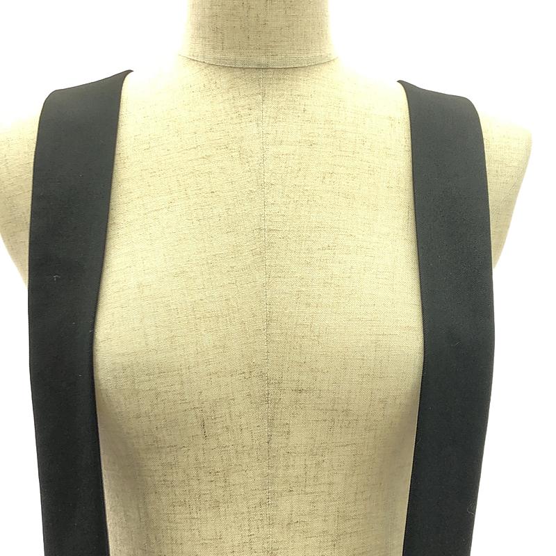 COMME des GARCONS / コムデギャルソン 裁断 ウール 吊り ワイド バルーンパンツ