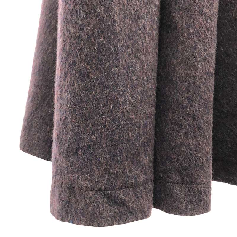 madder madder / マダマダ ウール ビッグカラー ジップ コート / 総裏地