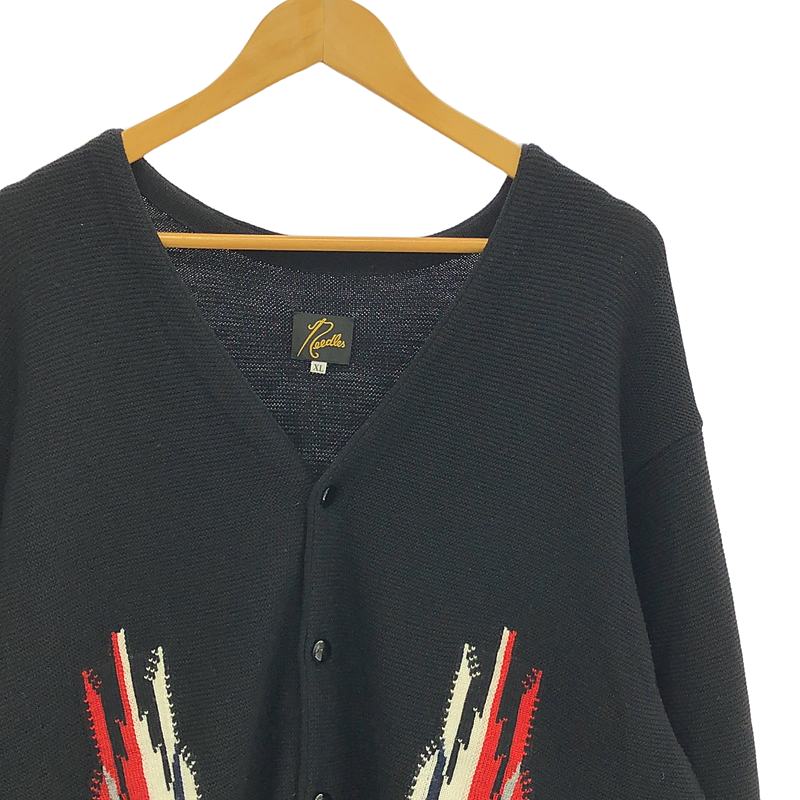 Needles / ニードルス V Neck Cardigan Chimayo チマヨ柄 ウール ニット カーディガン