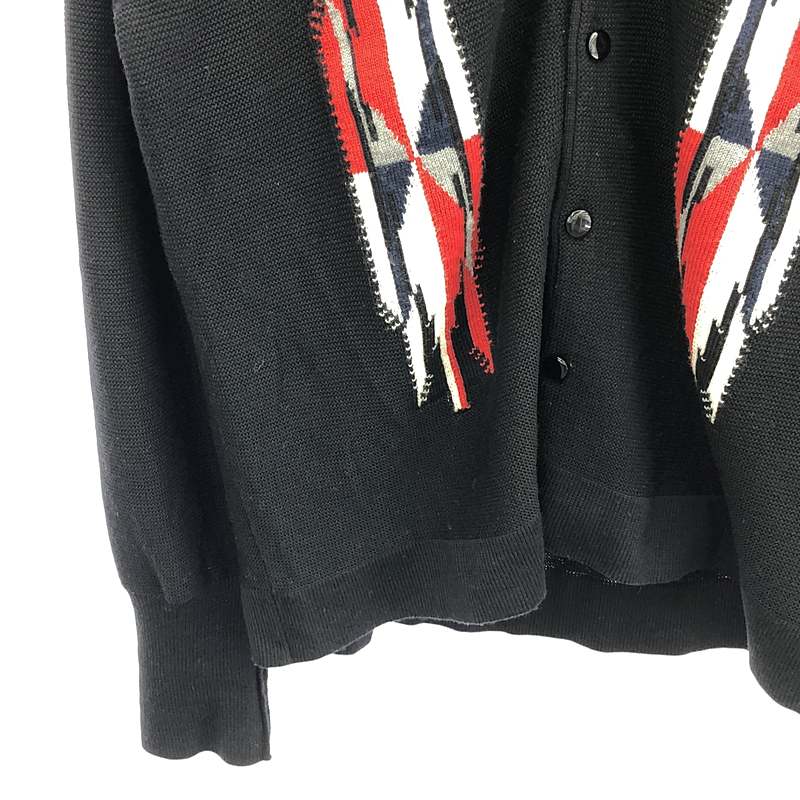 Needles / ニードルス V Neck Cardigan Chimayo チマヨ柄 ウール ニット カーディガン