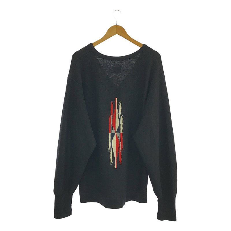 Needles / ニードルス V Neck Cardigan Chimayo チマヨ柄 ウール ニット カーディガン
