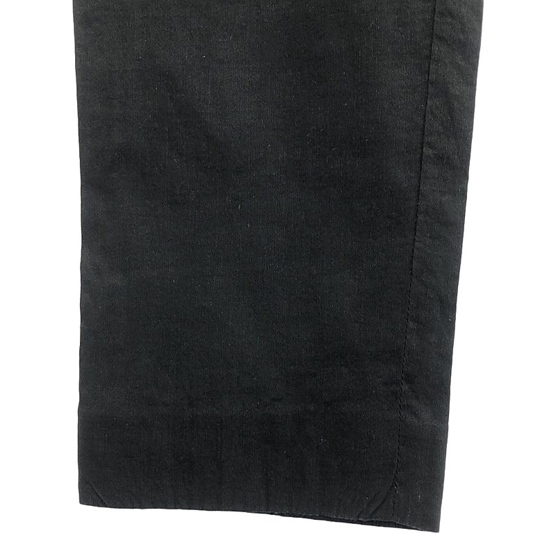 その他 リネン ストレッチ スラックス パンツ