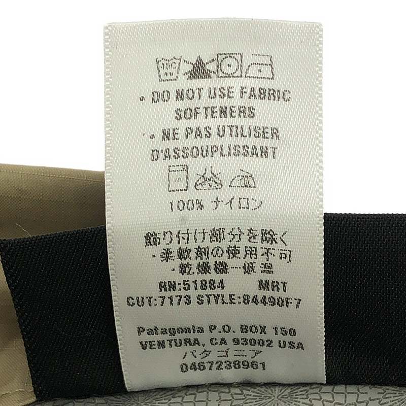 Patagonia / パタゴニア ドローストリング 裾ジップ レインシャドーパンツ