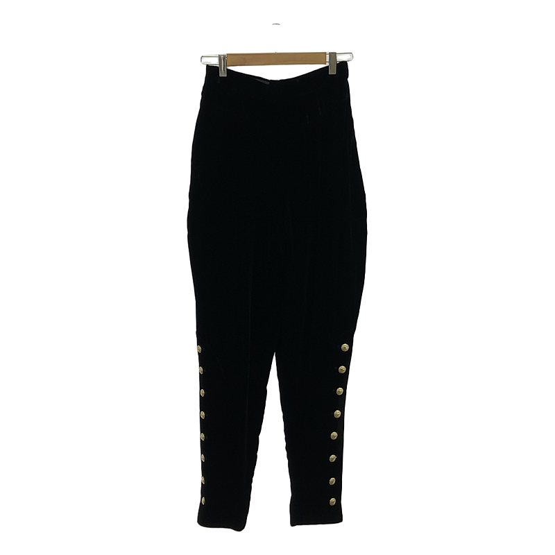 CHANEL / シャネル ベルベット ココマーク ジョッパーズ パンツ