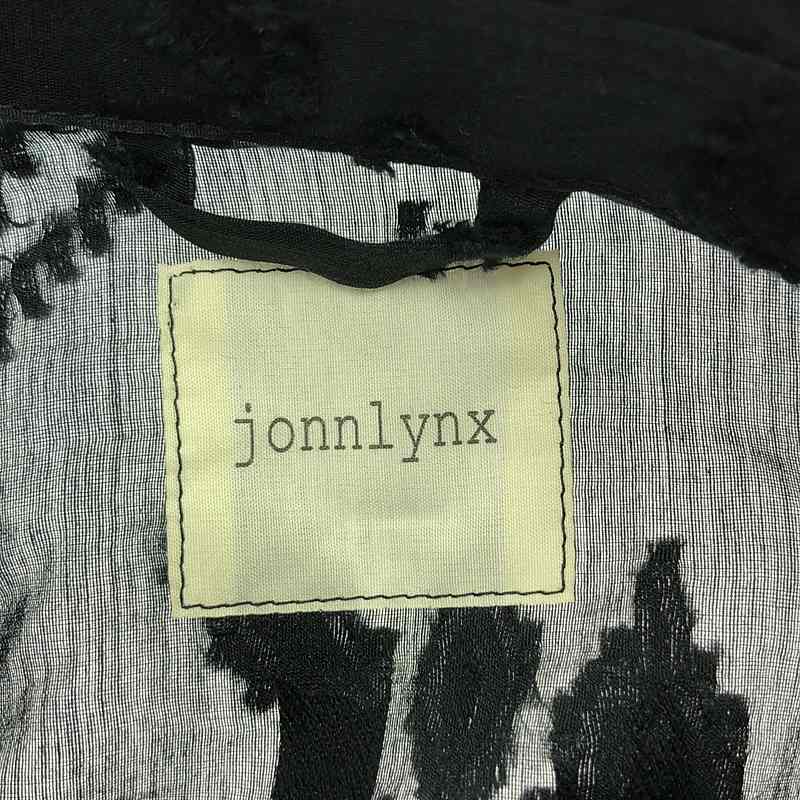 jonnlynx / ジョンリンクス エンブロイダリーシアーシャツ