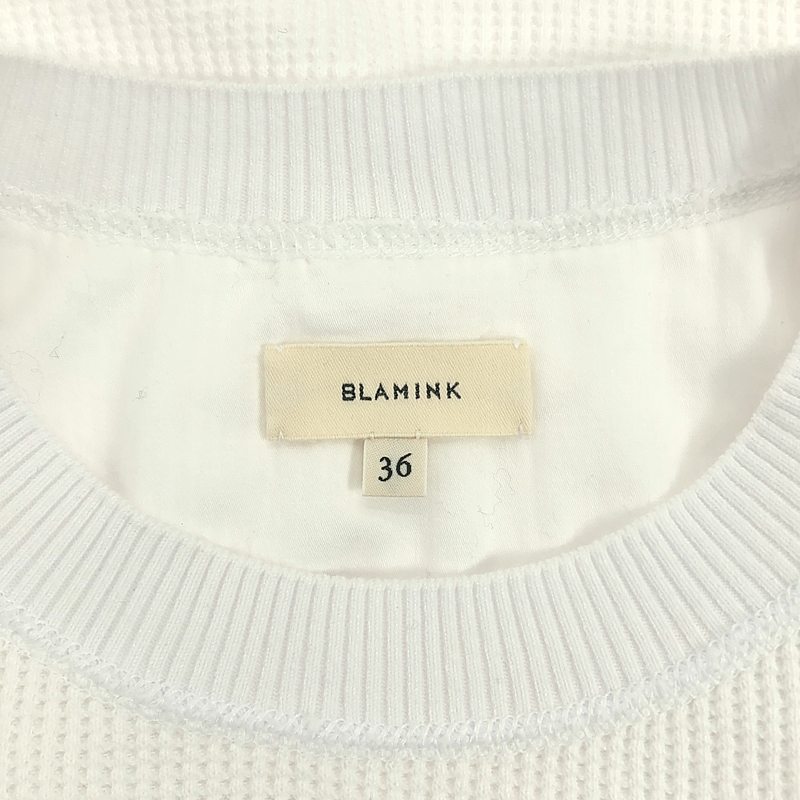 BLAMINK / ブラミンク M.SUMMER / ワッフルショートスリーブ カットソー Tシャツ