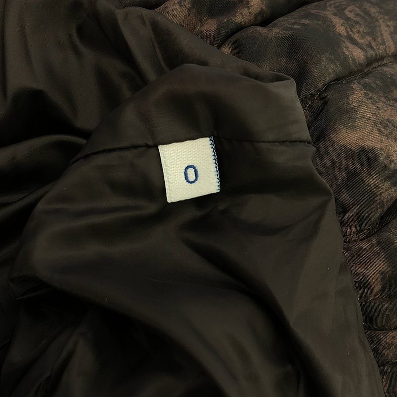 MONCLER / モンクレール FIEST GIUBBOTTO / 総柄 レイヤード スリーブ ドローストリング ダウンジャケット