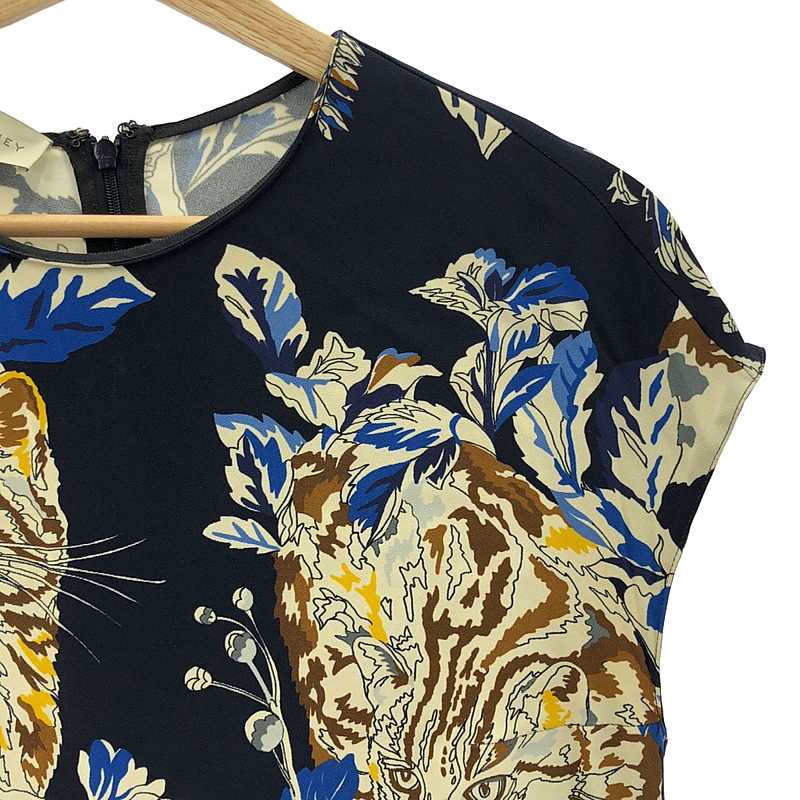 STELLA McCARTNEY / ステラマッカートニー 総柄 キャット ドレス ワンピース