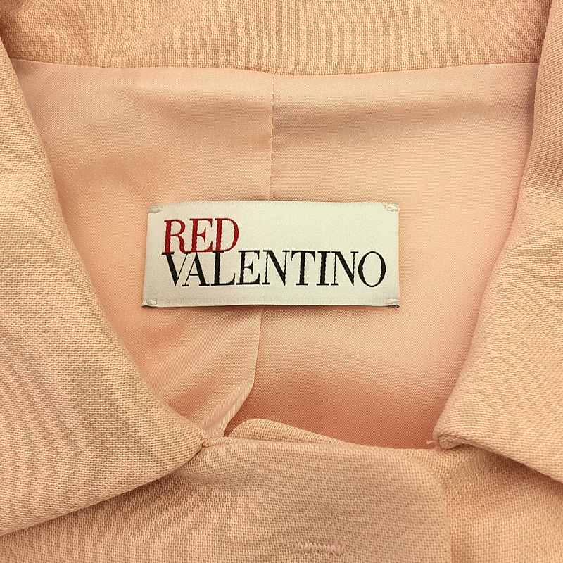 RED VALENTINO / レッドヴァレンティノ ウエスト リボン ラウンドネック ジャケット