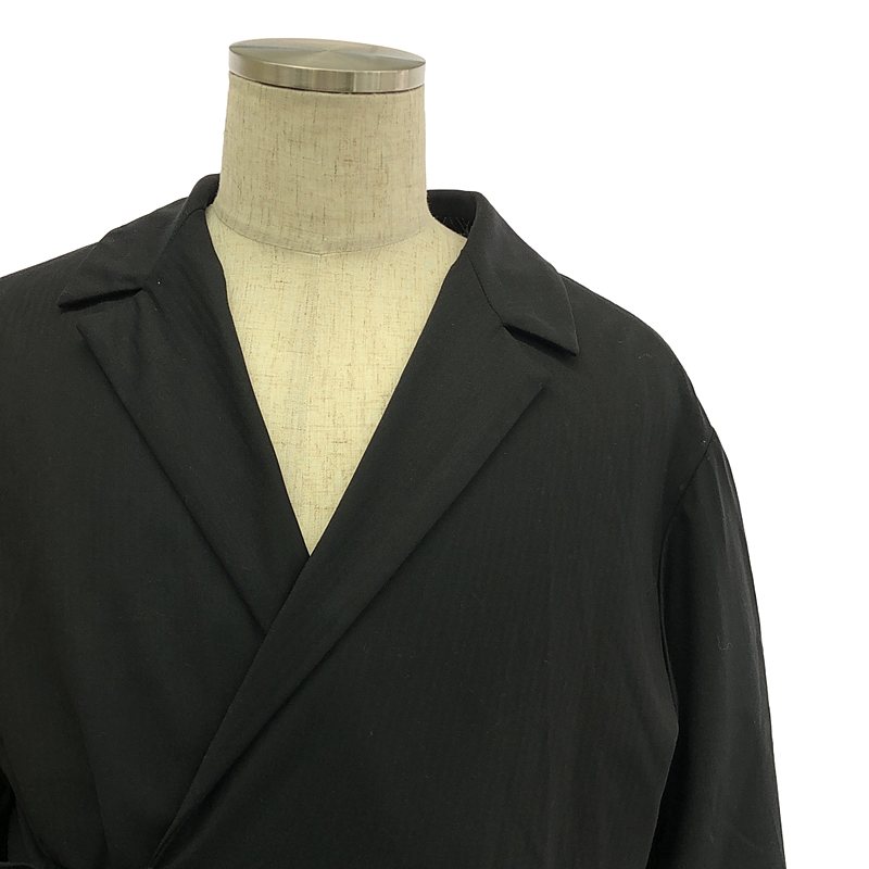 GEOFFREY B.SMALL / ジェフリーBスモール hand washed Fratelli Piacenza super 140s / One-size Coat / オーバーコート