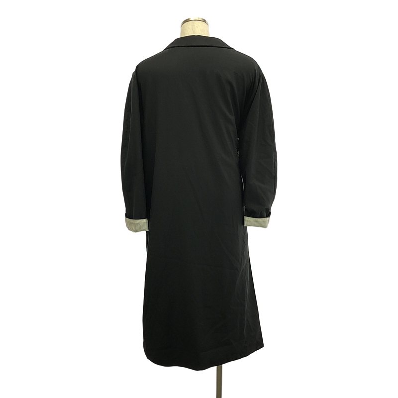 GEOFFREY B.SMALL / ジェフリーBスモール hand washed Fratelli Piacenza super 140s / One-size Coat / オーバーコート