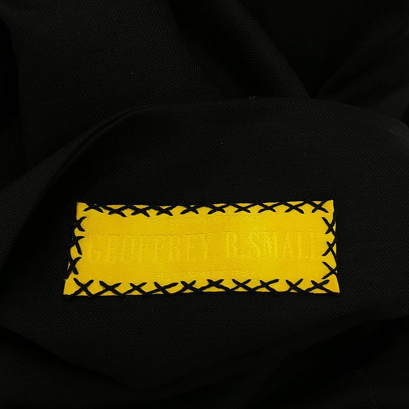 GEOFFREY B.SMALL / ジェフリーBスモール hand washed Fratelli Piacenza super 140s / One-size Coat / オーバーコート