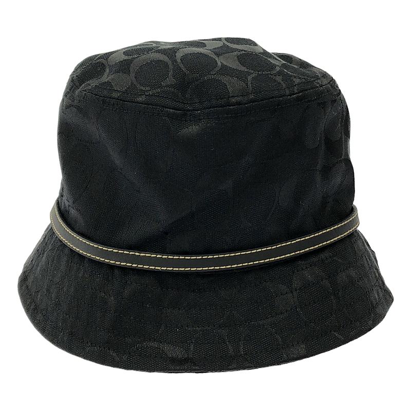 COACH / コーチ シグネチャー ベルト バケット ハット