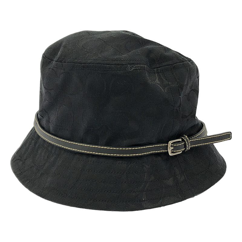 COACH / コーチ シグネチャー ベルト バケット ハット