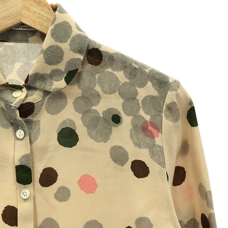 mina perhonen / ミナペルホネン glimmer ウールシャツ