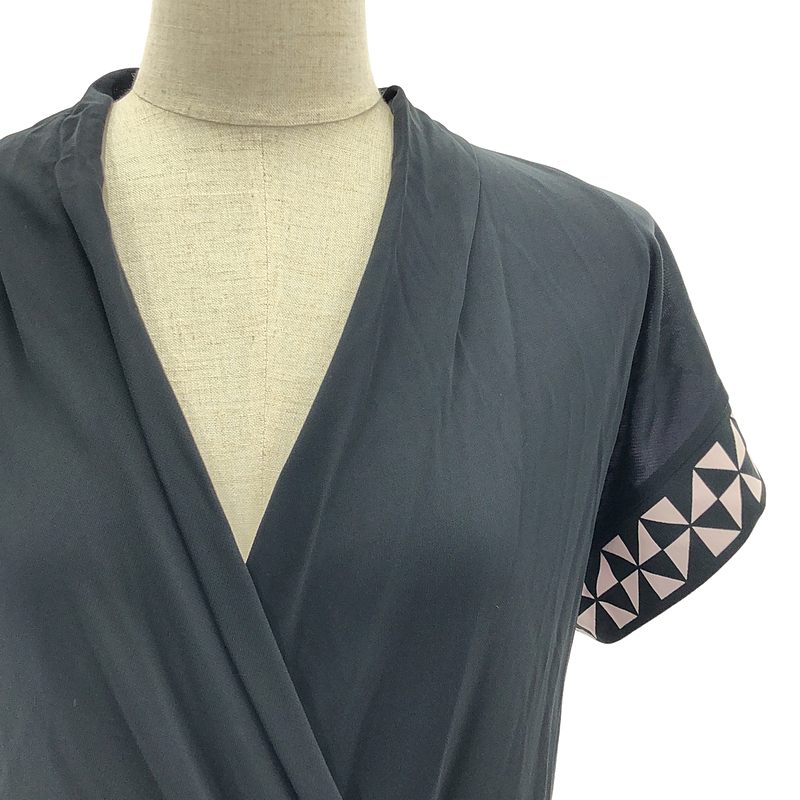 EMILIO PUCCI / エミリオプッチ レーヨン ビジュー装飾 ドレス ワンピース