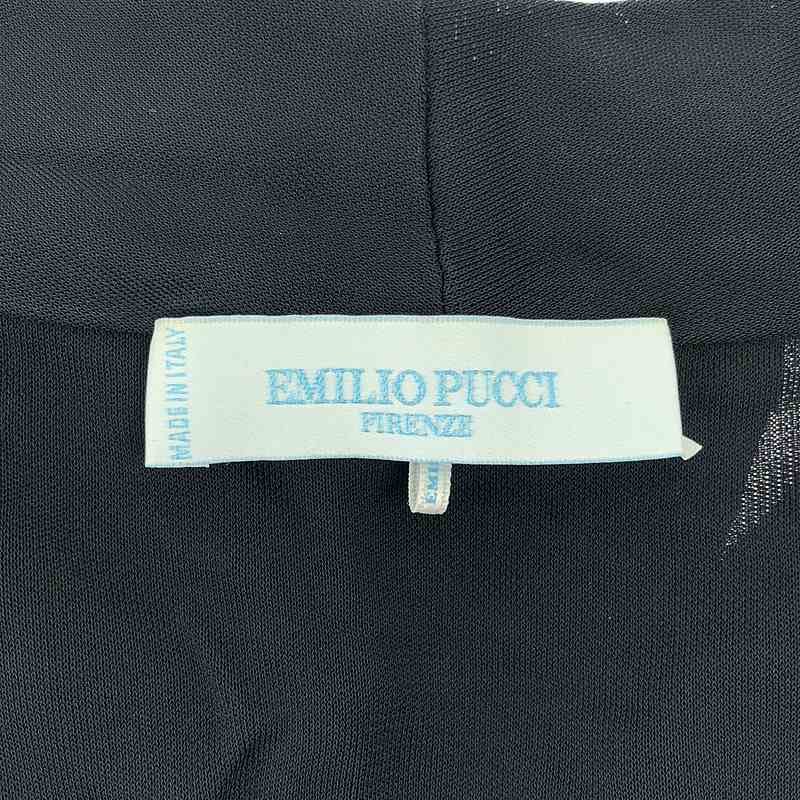 EMILIO PUCCI / エミリオプッチ レーヨン ビジュー装飾 ドレス ワンピース