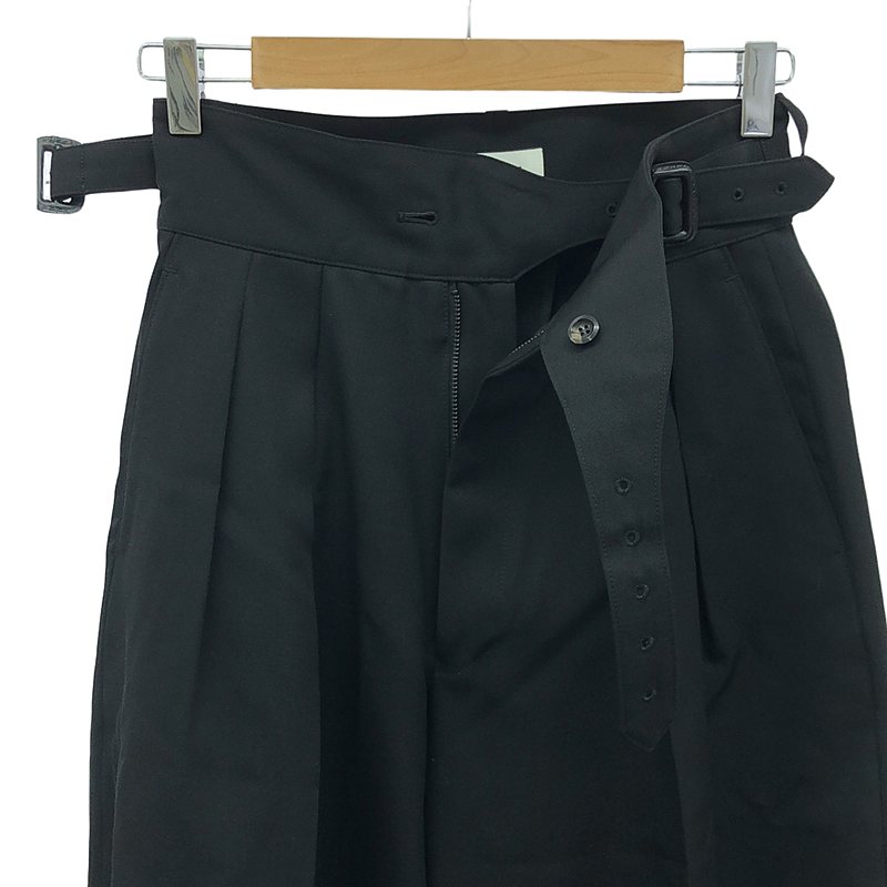 THE RERACS / ザリラクス グルカ タック ワイド スラックスパンツ