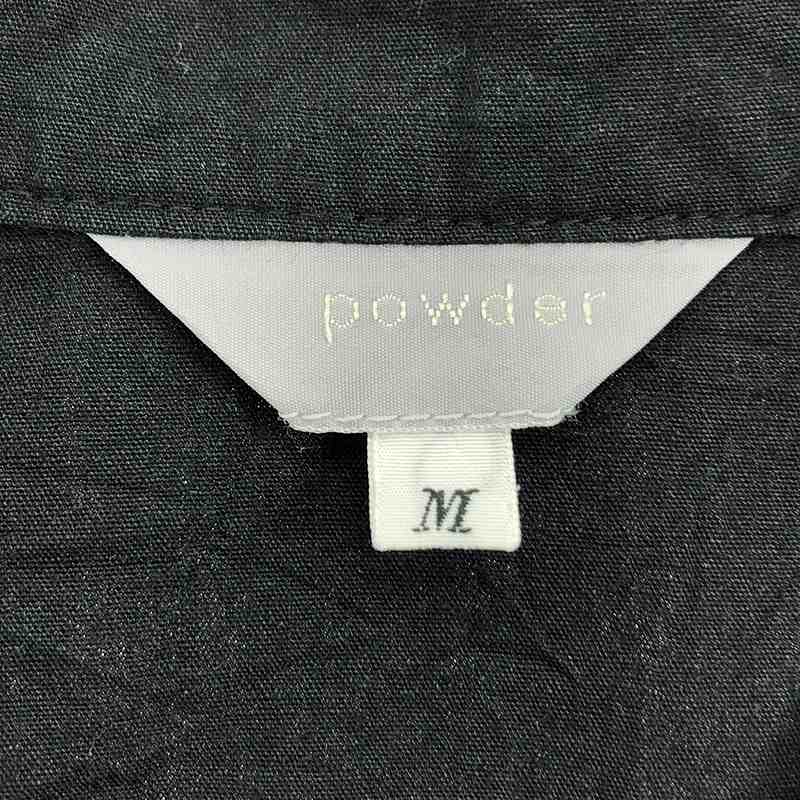 その他 コットン フラワー 刺しゅう チャイナ シャツ