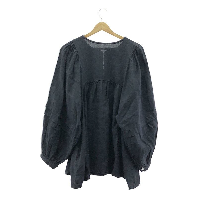 nest robe / ネストローブ リネン 2way ボリューム スリーブ ブラウス