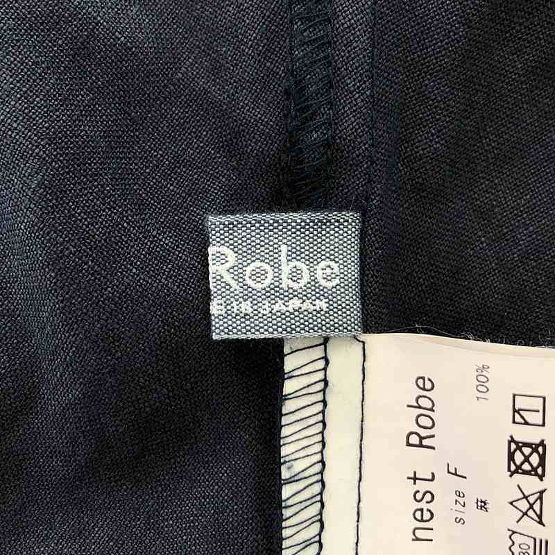 nest robe / ネストローブ リネン 2way ボリューム スリーブ ブラウス