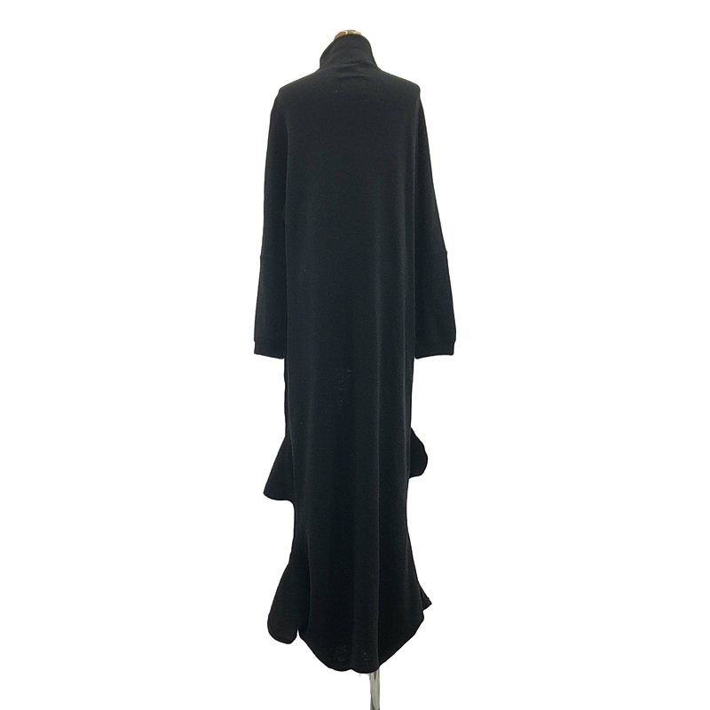 Y's / ワイズヨウジヤマモト ウール ナイロン 変形 デザイン ロング コート