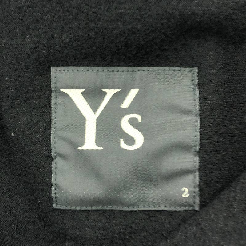 Y's / ワイズヨウジヤマモト ウール ナイロン 変形 デザイン ロング コート